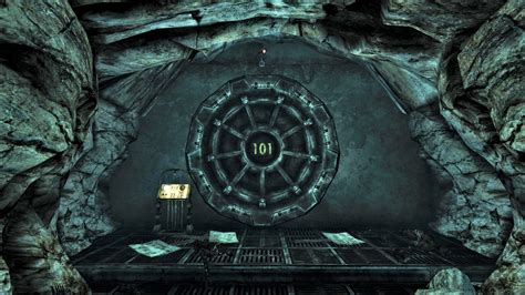 vault 101 entrance.